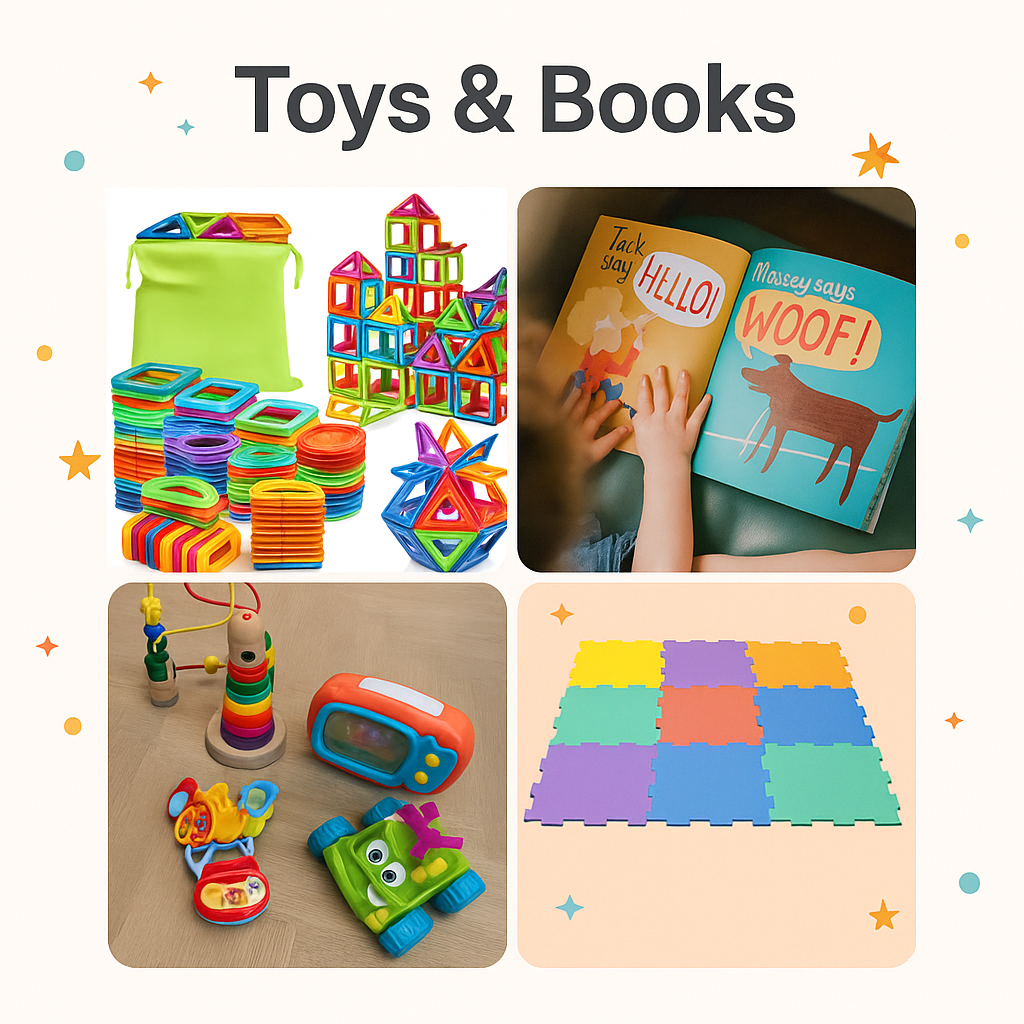 Toys and Books