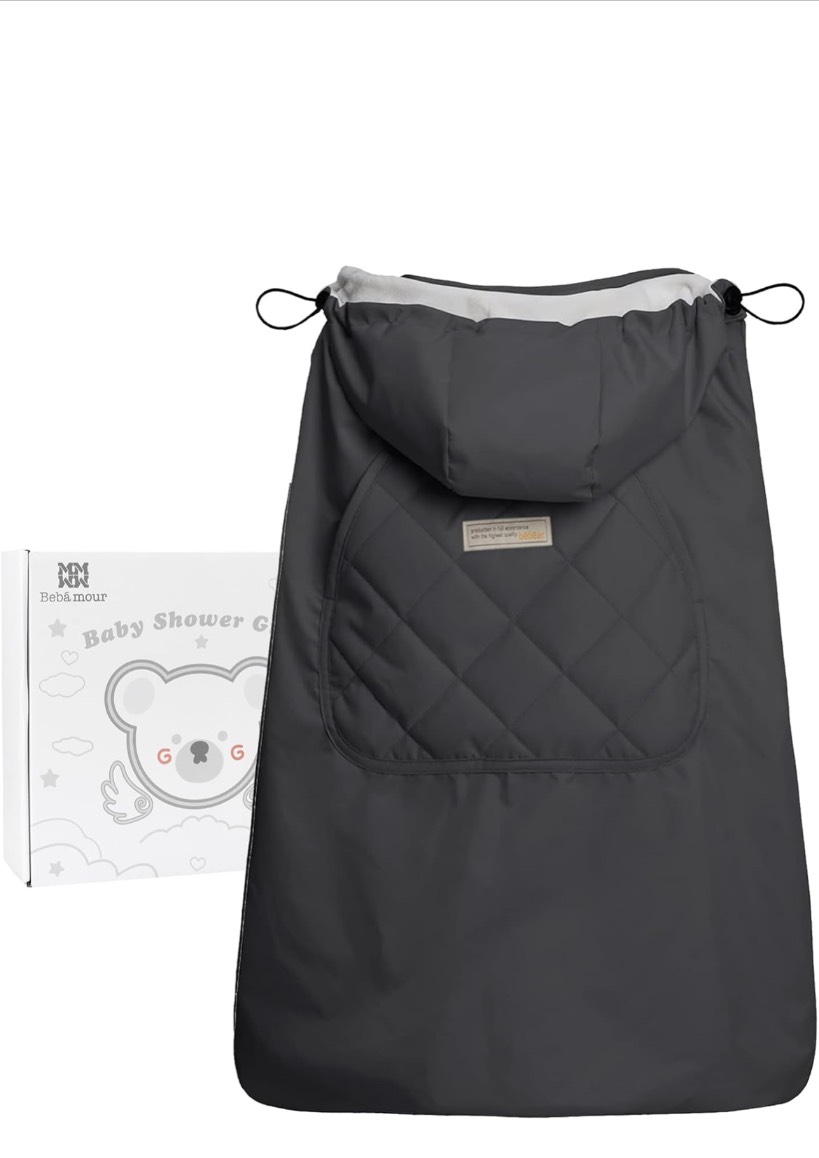 Universal winter weather cover for baby carriers – rental in Stockholm